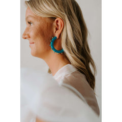 8.28 Boutique:Smith & Co. Jewel Design,Smith & Co. Jewel Design Large City Girl Hoop Earrings,Earrings