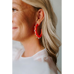 8.28 Boutique:Smith & Co. Jewel Design,Smith & Co. Jewel Design Large City Girl Hoop Earrings,Earrings