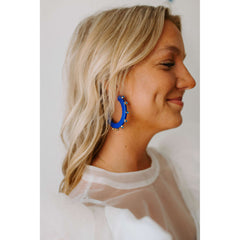 8.28 Boutique:Smith & Co. Jewel Design,Smith & Co. Jewel Design Large City Girl Hoop Earrings,Earrings