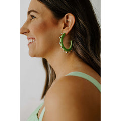 8.28 Boutique:Smith & Co. Jewel Design,Smith & Co. Jewel Design Large City Girl Hoop Earrings,Earrings