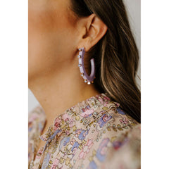 8.28 Boutique:Smith & Co. Jewel Design,Smith & Co. Jewel Design Large City Girl Hoop Earrings,Earrings