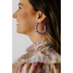 8.28 Boutique:Smith & Co. Jewel Design,Smith & Co. Jewel Design Large City Girl Hoop Earrings,Earrings