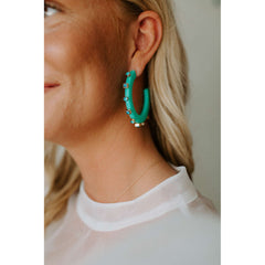 8.28 Boutique:Smith & Co. Jewel Design,Smith & Co. Jewel Design Large City Girl Hoop Earrings,Earrings