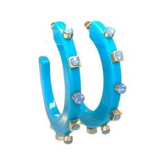 8.28 Boutique:Smith & Co. Jewel Design,Smith & Co. Jewel Design Large City Girl Hoop Earrings,Earrings
