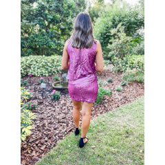 8.28 Boutique:8.28 Boutique.,The Showstopper Sequins Dress,Dresses