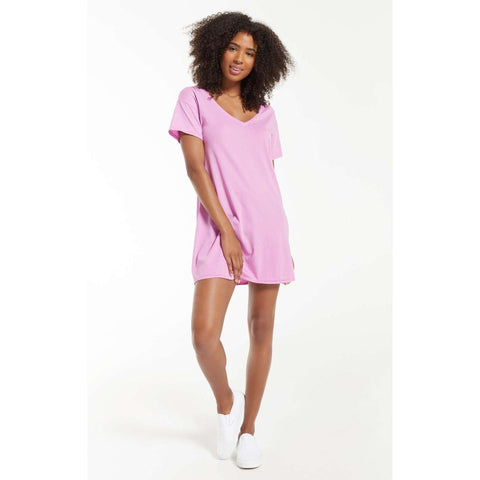 Moodie Lucy Colorblock Tiered Dress